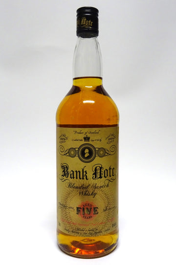 Bank Note 5 Year Blended Scotch Whisky 1L